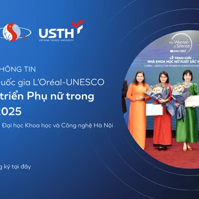 Thông báo Chương trình học bổng L'ORÉAL – UNESCO FOR WOMEN IN SCIENCE 2025
